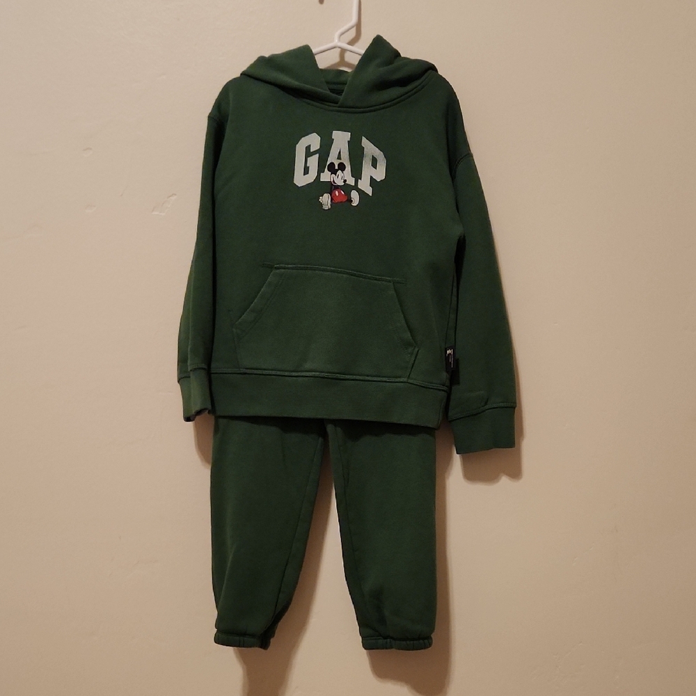 GAP Forest Green Hoodie and Joggers Set
